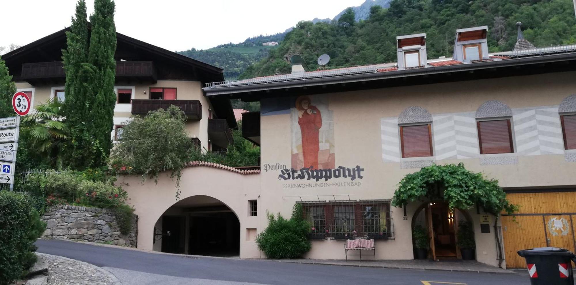 لاغوندو Ferienwohnungen St Hippolyt Mit Hallenbad المظهر الخارجي الصورة