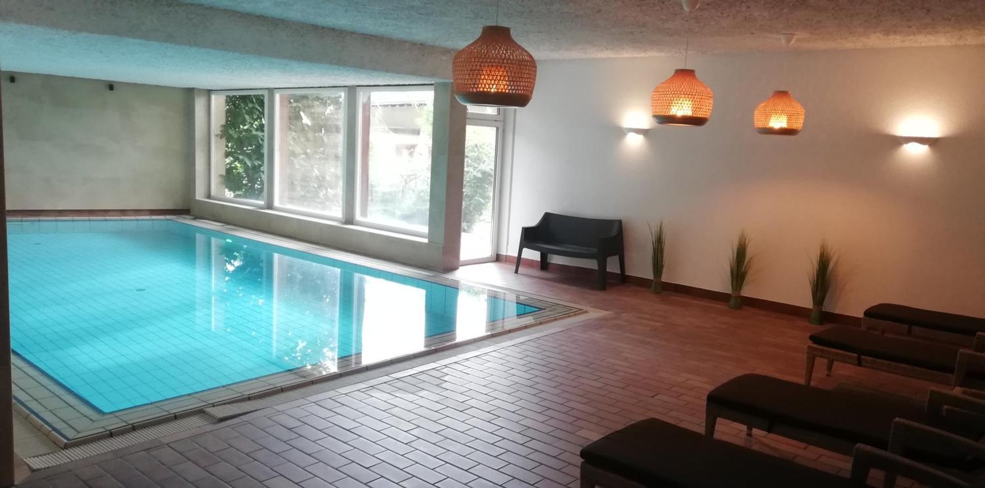 لاغوندو Ferienwohnungen St Hippolyt Mit Hallenbad المظهر الخارجي الصورة
